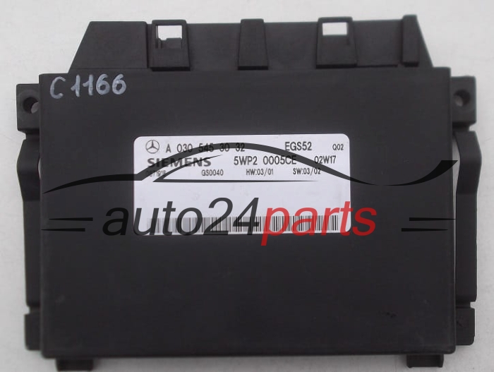 ECU αυτόματο κιβώτιο ταχυτήτων MERCEDES W203 SIEMENS 5WP2 0005CE,  A 030 545 30 32