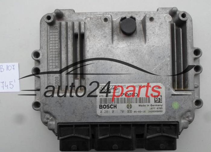 FORD FOCUS 1.6 TDCI BOSCH 0 281 011 701, 0281011701, 4M51-12A650-YD, 4M5112A650YD 