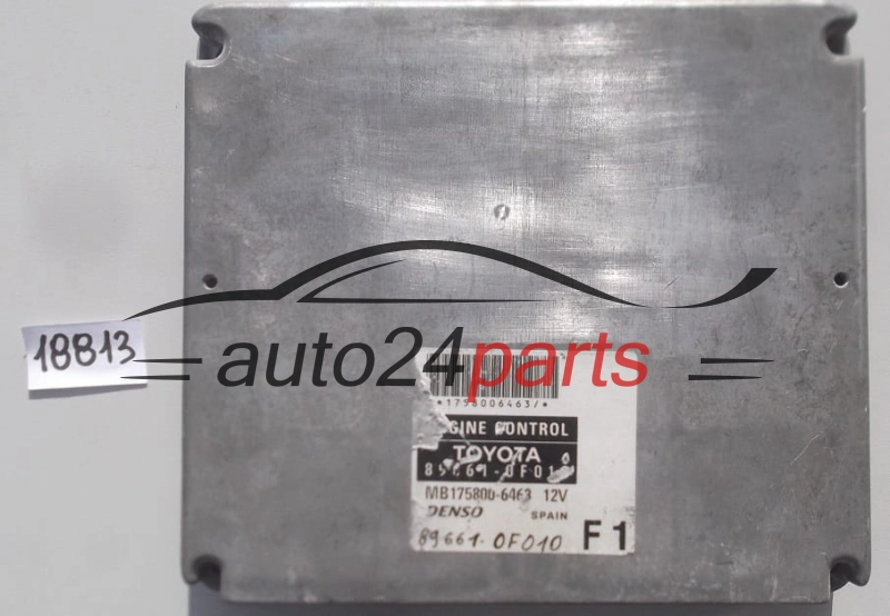 KOMPUTER STEROWNIK SILNIKA TOYOTA COROLLA VERSO 2.0 D4D 89661-0F010, 896610F010, MB175800-6463, MB1758006463