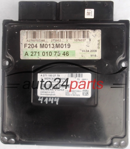 ECU ENGINE CONTROLLER MERCEDES SIEMENS 5WK90713 (07), A 271 150 27 79