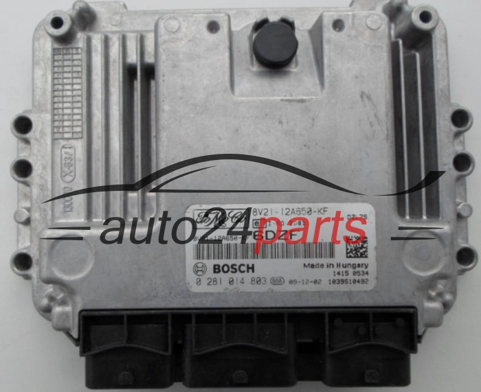 Μονάδα Ελέγχου Κινητήρα FORD FIESTA 1.6 TDCI BOSCH 0 281 014 803,  FoMoCo 8V21-12A650-KF