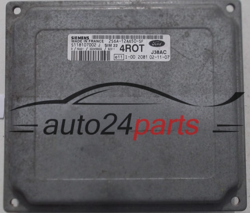 Μονάδα Ελέγχου Κινητήρα FORD FIESTA FUSION 1.4 SIEMENS S118107002 J