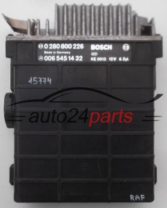 MOTORSTEUERGERÄT ECU STEUERGERAT MERCEDES W124 BOSCH 0 280 800 266, 0280800266, 006 545 14 32, 0065451432