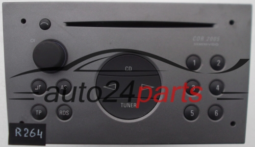 RADIO CD  CDR2005(E) OPEL VECTRA 24 441 224 / 24441224 / 24 441 224 UY8 / 24441224UY8 / 330886636 