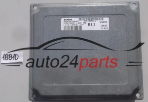 KOMPUTER STEROWNIK SILNIKA VOLVO S40 V50 SIEMENS S122185001 D, S122185001D, 30743219AA, SIM280, B1.2 - 