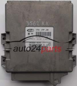 CENTRALINA DO MOTORE CITROEN BERLINGO XSARA 1.8 MAGNETI MARELLI IAW 1AP.20, IAW1AP20, 16322.614, 16322614, 9637586280 E