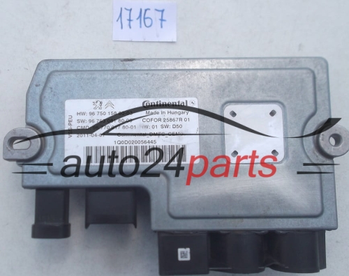 Μονάδα Ελέγχου Κινητήρα START-STOP CITROEN PEUGEOT CONTINENTAL HW 96 750 158 80-03