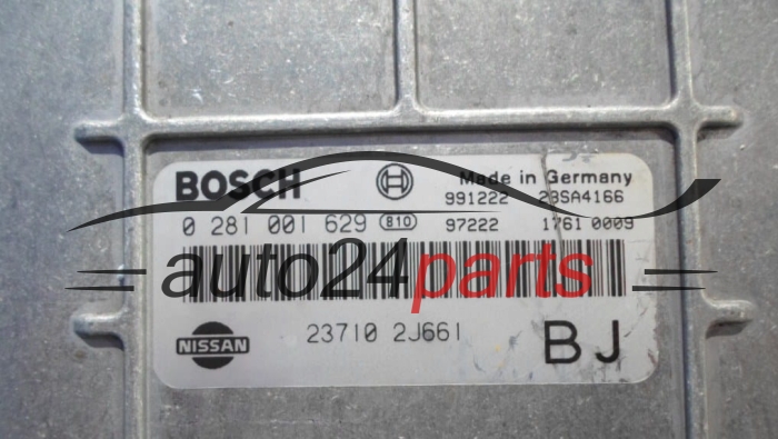 ECU CENTRALITA DE MOTOR  NISSAN PRIMERA 2.0 TDI BOSCH  0281001629, 237102J661