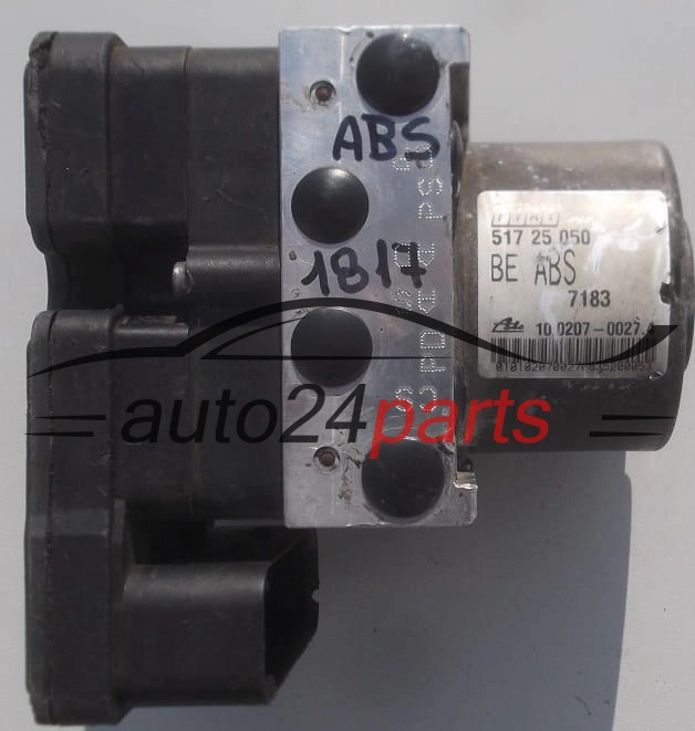 ABS PUMP FIAT DOBLO 1.9 JTD 517 25 050,  ATE 10.0207-0027.4,  10.0970-1601.3