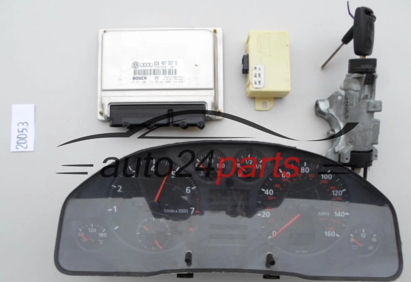 KOMPUTER STEROWNIK SILNIKA AUDI A4 1.8 BOSCH 0 261 204 182/183,  8D0 907 557 S