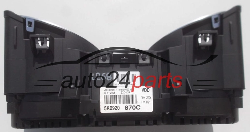 QUADRO STRUMENTI CRUSCOTTO CONTACHILOMETRI  VOLKSWAGEN VI VDO  5K0920870C