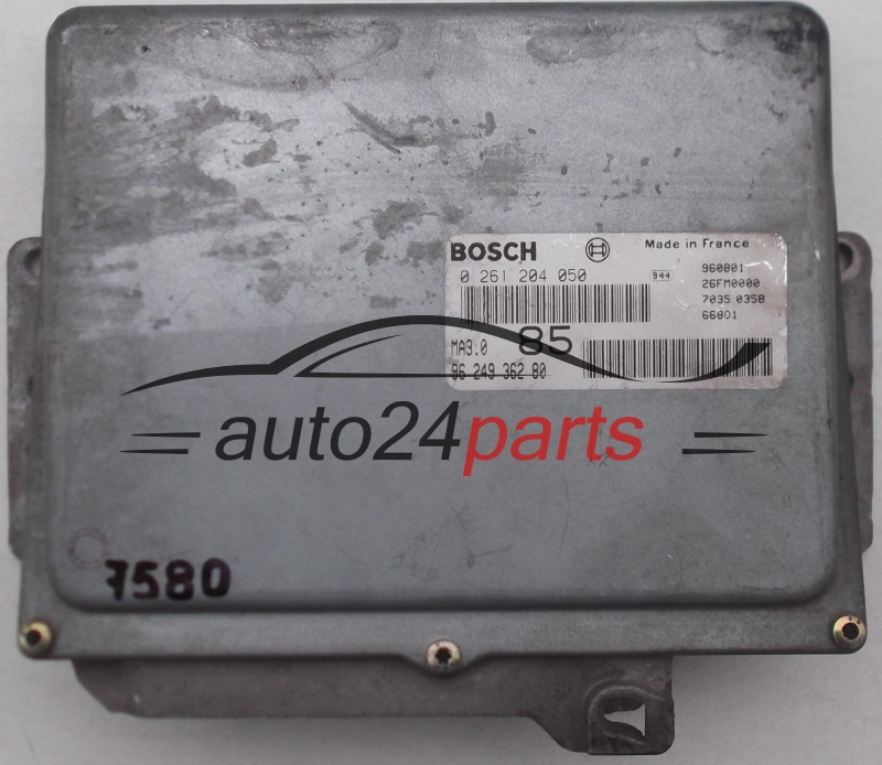 BOSCH 0 261 204 050, 0261204050, 96 249 362 80, 9624936280