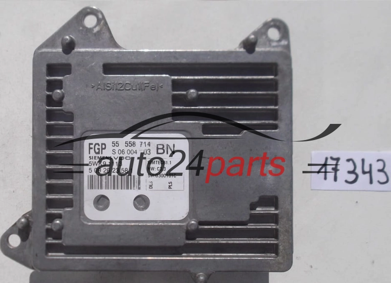 CENTRALINA DO MOTORE OPEL VECTRA SIGNUM ZAFIRA 2.2 Z22YH SIEMENS VDO 5WK9 1113