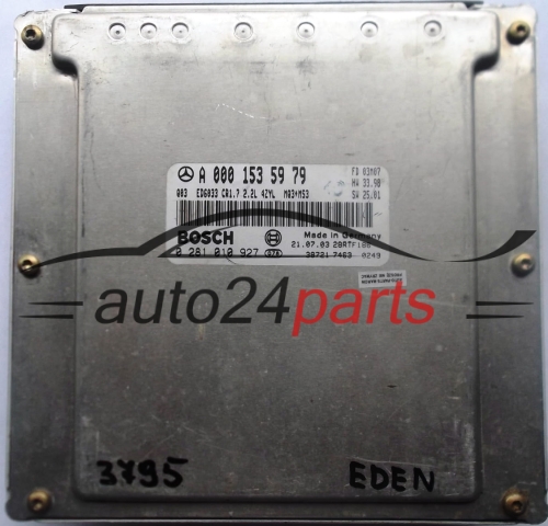 ECU ENGINE CONTROLLER MERCEDES VITO 2.2 220 CDI BOSCH 0281010927