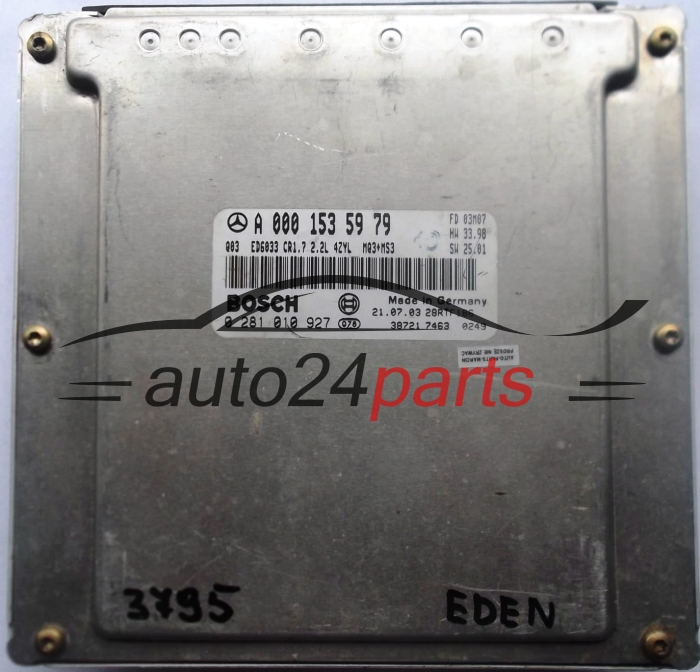 ECU ENGINE CONTROLLER MERCEDES VITO 2.2 220 CDI BOSCH 0281010927