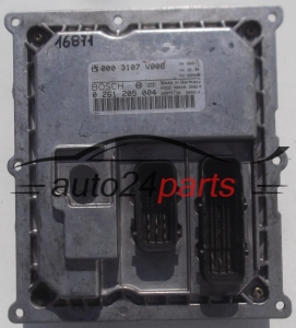 ECU CENTRALITA DE MOTOR SMART FORTWO 0.6 BOSCH 0 261 205 004, 0261205004, 000 3107 V006, 0003107V006