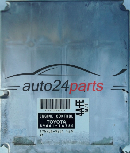 CENTRALINA DO MOTORE TOYOTA COROLLA 1.6 4A-FE M/T 896611A780 1757009231 