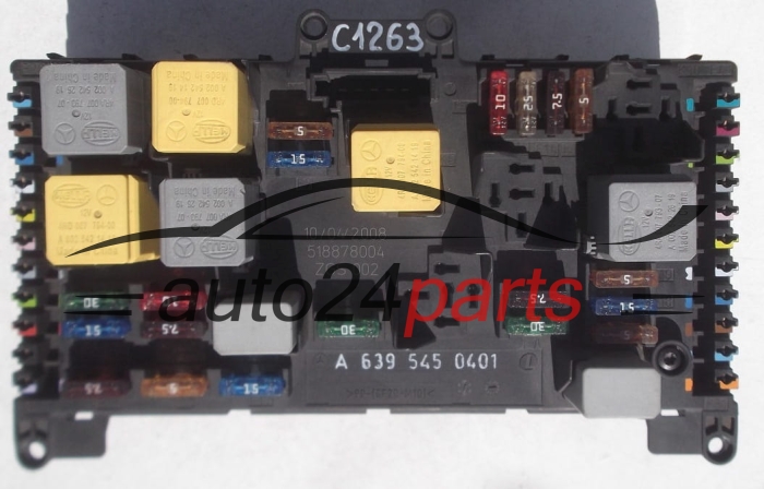 Centralina modulo comfort BSI MERCEDES VITO HELLA A 639 545 0401