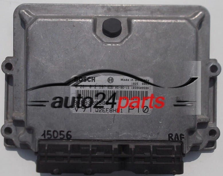 MOTORSTEUERGERÄT ECU STEUERGERÄT FIAT DUCATO 2.0 JTD BOSCH 0281012597