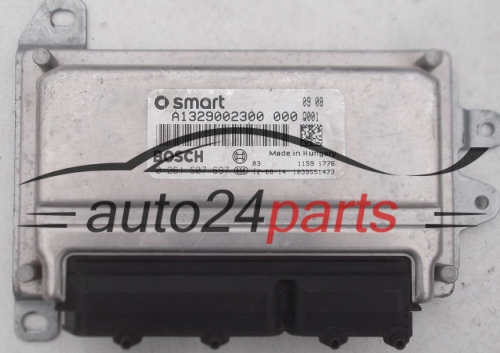 ECU ENGINE CONTROLLER SMART FORTWO 1.0 BOSCH 0 261 S07 697, 0261S07697, A1329002300