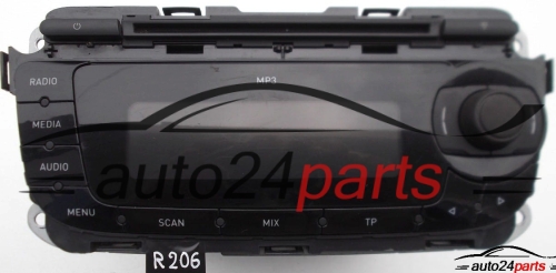 RADIO CD MP3 SEAT IBIZA 6J0 035 153 B / 6J0035153B 