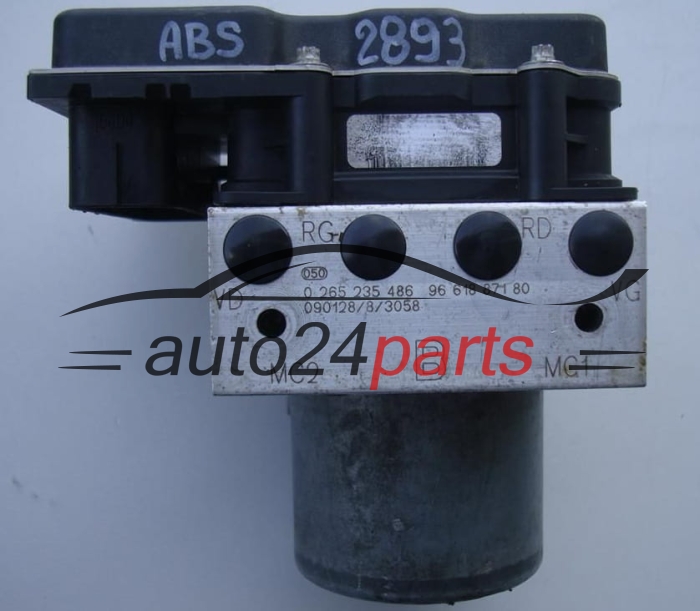 Αντλία αβς CITROEN PEUGEOT BOSCH 0 265 235 486, 0265235486, 9661887180, 0265950806