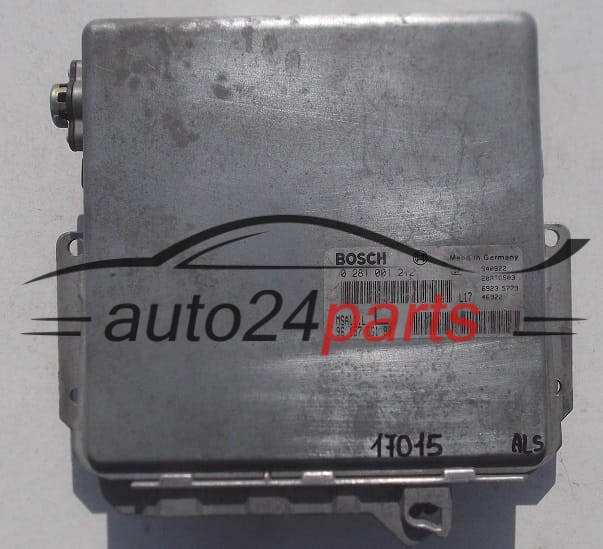 Μονάδα Ελέγχου Κινητήρα CITROEN PEUGEOT 2.5 DIESEL BOSCH 0 281 001 212, 0281001212, 96 157 661 80, 9615766180 