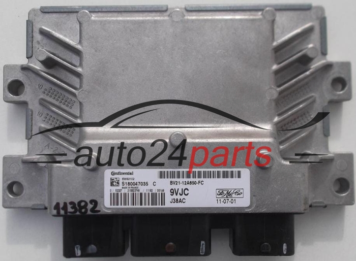 KOMPUTER STEROWNIK SILNIKA FORD EMS2102 S180047035C, S180047035 C, BV2112A650FC, BV21-12A650-FC 9VJC