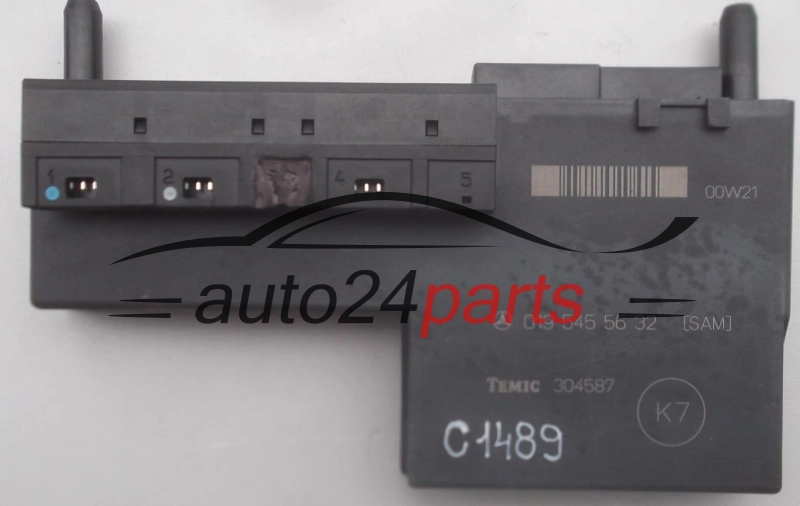 CENTRALKA MODUL SKRZYNKA BEZPIECZNIKOW BSI MERCEDES CLK 0195455632, 304587 