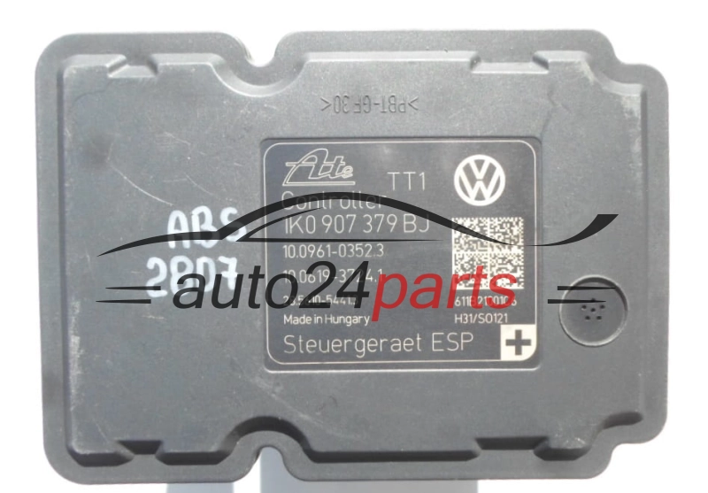 Abs pompa centralina AUDI VW VOLKSWAGEN SEAT SKODA 1K0614517DJ, 1K0 614 517 DJ, 10.0212-0684.4, 10021206844, 1K0907379BJ