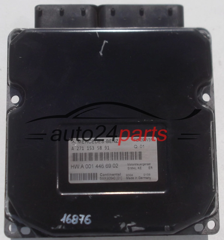 ECU CENTRALITA DE MOTOR MERCEDES W203 CONTINENTAL 5WK90540 01,