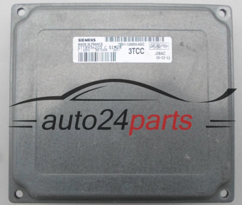 Μονάδα Ελέγχου Κινητήρα  FORD FOCUS C-MAX 1.4 SIEMENS S118934203 C,  FoMoCo 7M51-12A650-AGC