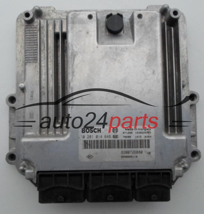 MOTORSTEUERGERÄT ECU STEUERGERAT RENAULT LAGUNA 2.0 DCI BOSCH 0 281 014 646,  8200905110