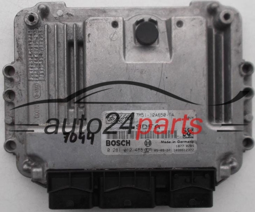 ECU ENGINE CONTROLLER  FORD  BOSCH 0 281 012 488,  FoMoCo 7M51-12A650-TA