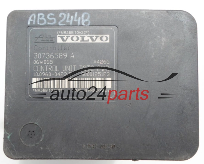 ABS PUMPE BLOCK HYDRAULIKPUMPE STEUERGERÄT VOLVO S40 30736588, 4N51-2C405-EC, 4N512C405EC, 30736589A