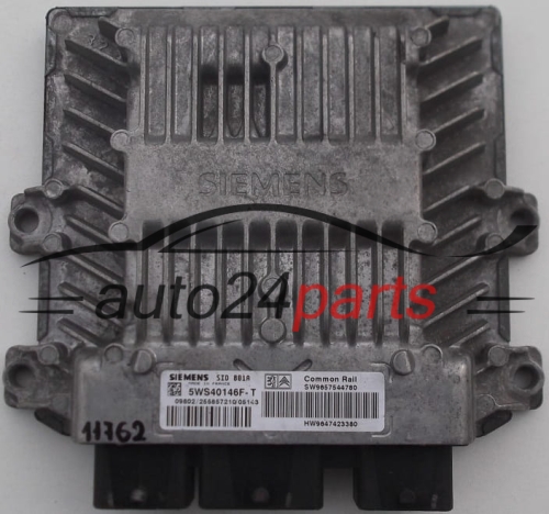 KOMPUTER STEROWNIK SILNIKA CITROEN PEUGEOT 2.0 HDI SIEMENS 5WS40146F-T