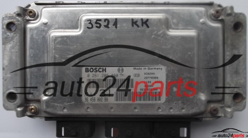 ECU CENTRALITA DE MOTOR CITROEN SAXO 1.6 VTS VTR BOSCH 0261206860, 0 261 206 860, 9637839380 id03, 96 378 393 80 id03, 9645800280, 96 458 002 80, M7.4.4 31 
