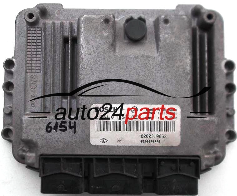 ECU ENGINE CONTROLLER RENAULT MEGANE SCENIC 1.9 DCI BOSCH 0281011549,  8200310863, 8200370779 1039S02681
