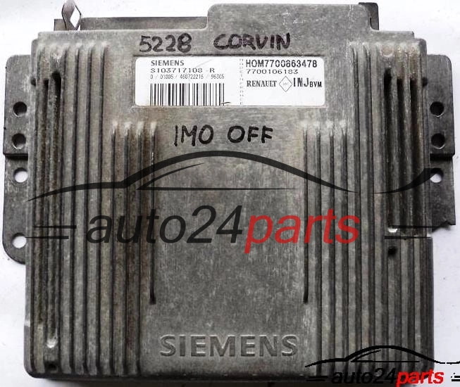 calculateur moteur pour renault laguna 1.8