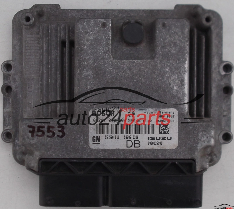 MOTORSTEUERGERÄT ECU STEUERGERAT OPEL ASTRA 1.7 CDTI Z17DTH BOSCH 0 281 012 694