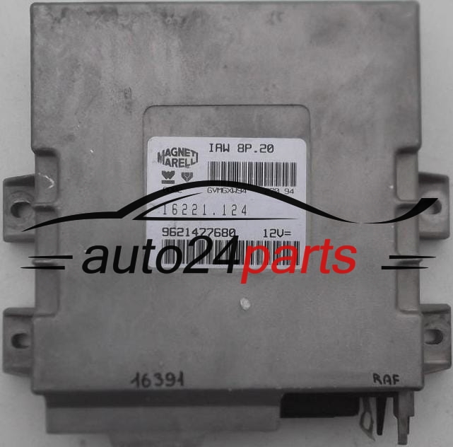 Μονάδα Ελέγχου Κινητήρα PEUGEOT CITROEN MAGNETI MARELLI IAW 8P.20, IAW8P20, 16221.124, 16221124, 9621477680