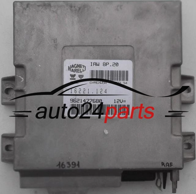 Μονάδα Ελέγχου Κινητήρα PEUGEOT CITROEN MAGNETI MARELLI IAW 8P.20, IAW8P20, 16221.124, 16221124, 9621477680