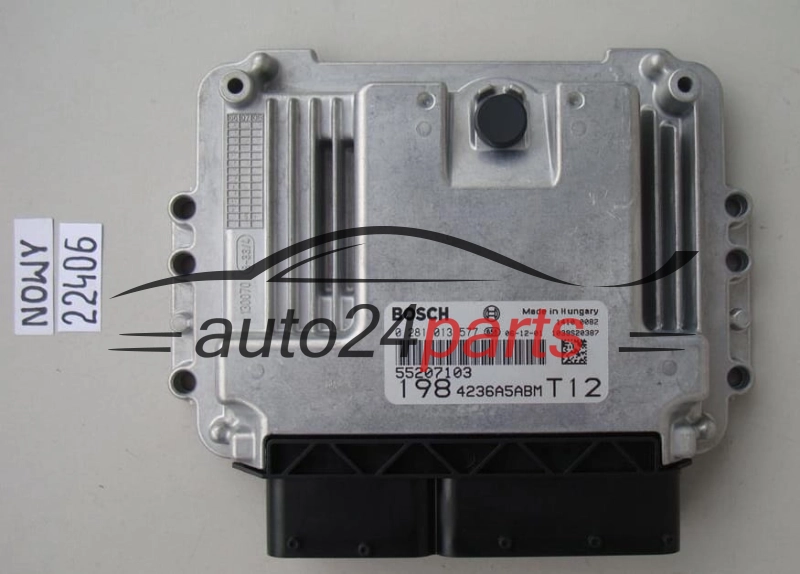 Μονάδα Ελέγχου Κινητήρα FIAT BRAVO 1.9 JTD BOSCH 0 281 013 577, 0281013577, 55207103