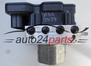 ABS PUMPE BLOCK HYDRAULIKPUMPE STEUERGERÄT RENAULT BOSCH 0 265 257 250, 0265257250, 476601746R, 0 265 956 527,  0265956527