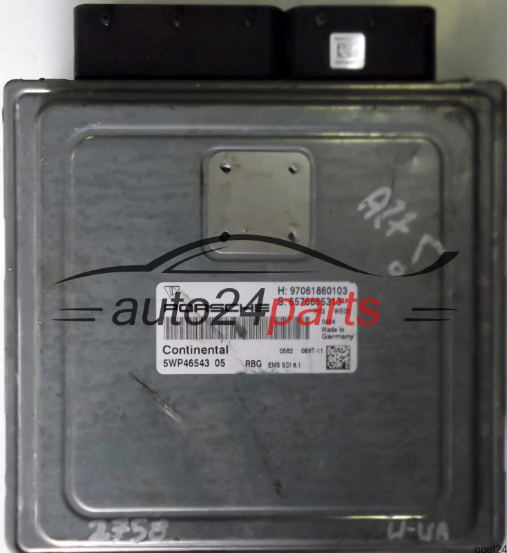 MOTORSTEUERGERÄT ECU STEUERGERÄT PORSCHE 97061860103