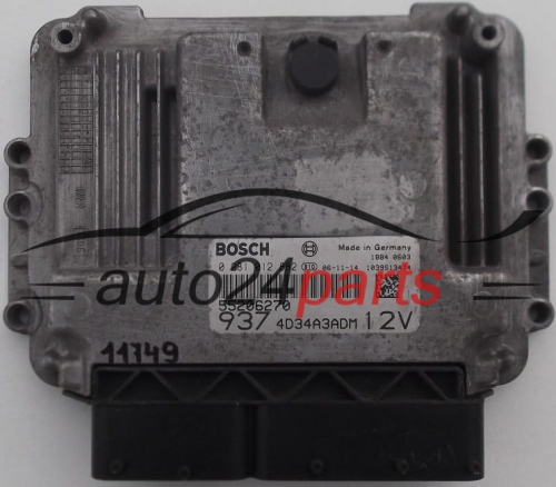 Engine Control Unit Alfa Romeo 147 1.9 JTDM 0281012882 51806557 9374D34A3AEM