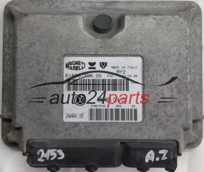 KOMPUTER STEROWNIK SILNIKA VW VOLKSWAGEN LUPO POLO 1.4 16V AHW IAW4AV.V6, IAW4AVV6, 036 906 014 CD, 036906014CD, 61600.396.05