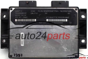 ECU ENGINE CONTROLLER PEUGEOT 306 RENAULT R04080022E, 9639587680, 9640900080 