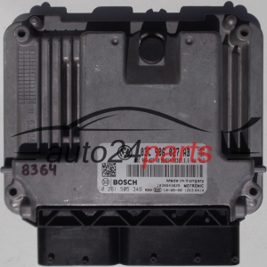 CENTRALITA DE MOTOR VW VOLKSWAGEN TIGUAN 1.4, BOSCH 0 261 S05 349, BOSCH 0261S05349, 03C 906 027 AB, 03C906027AB, MED17.5.5