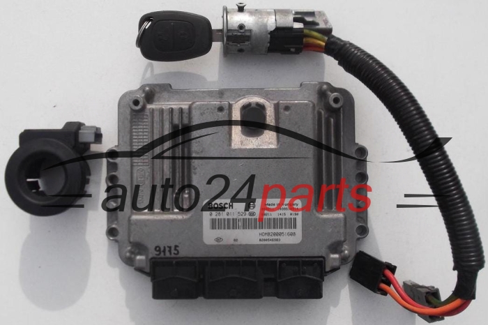 Μονάδα Ελέγχου Κινητήρα RENAULT TRAFIC OPEL VIVARO NISSAN PRIMASTAR 1.9 DCI BOSCH 0 281 011 529, 0281011529, HOM 8200051608, 8200546983, 1039S10914